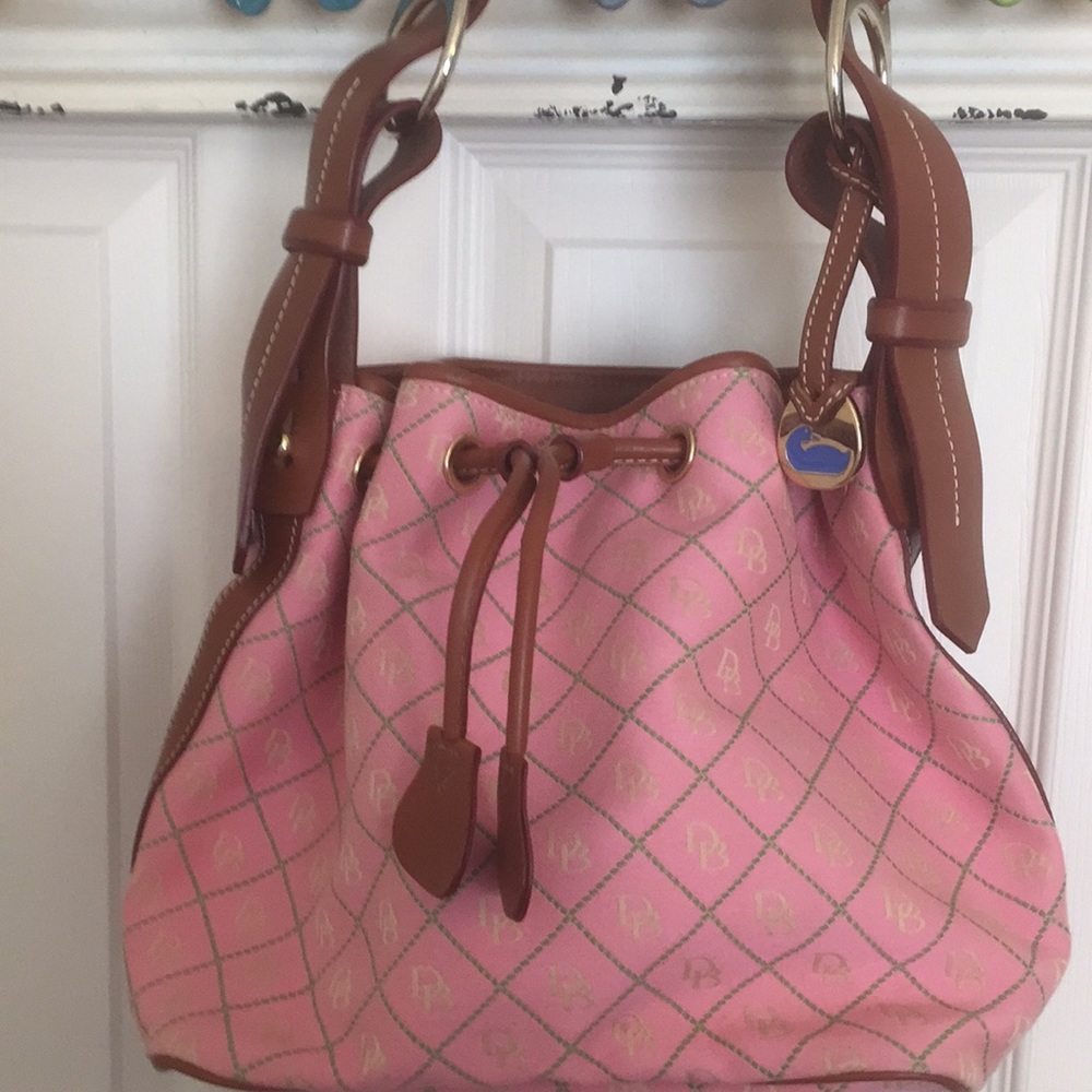 Dooney and Bourke Drawstring Bucket Purse - Picture 13 of 13